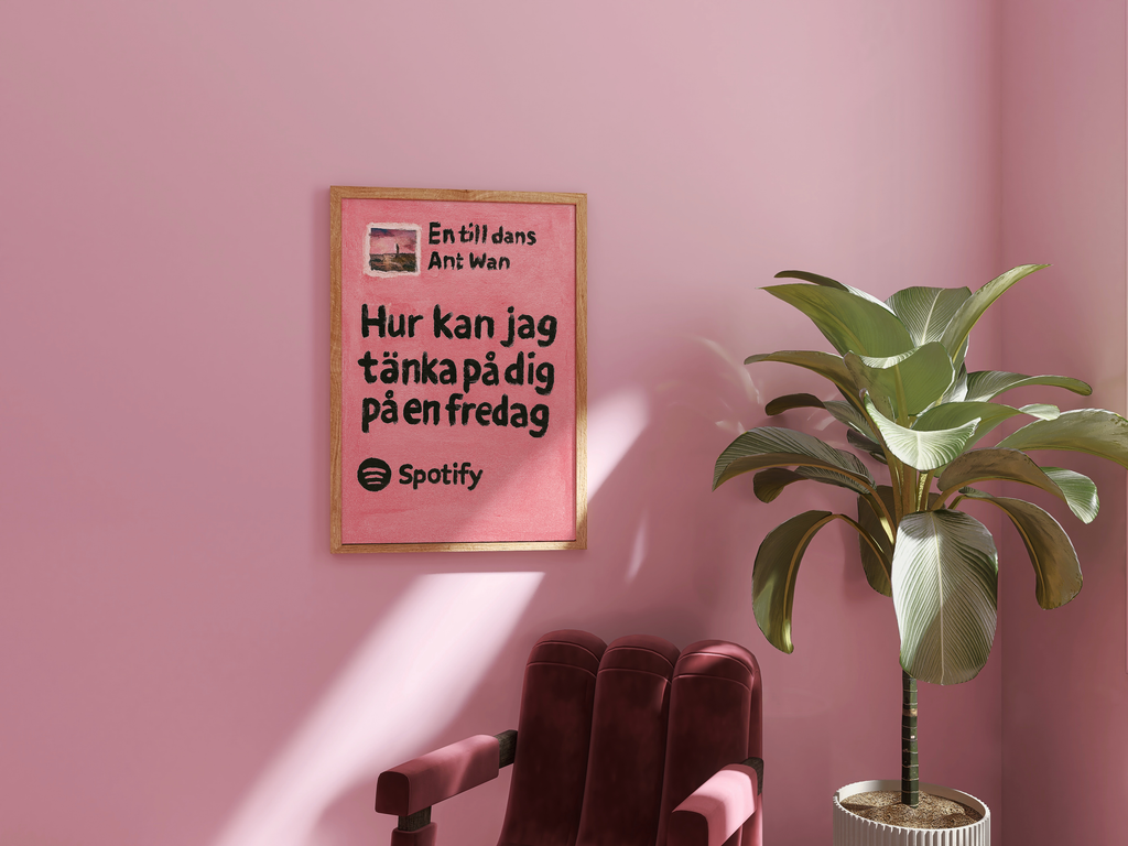 "EN FREDAG" Feat ANTWAN POSTER