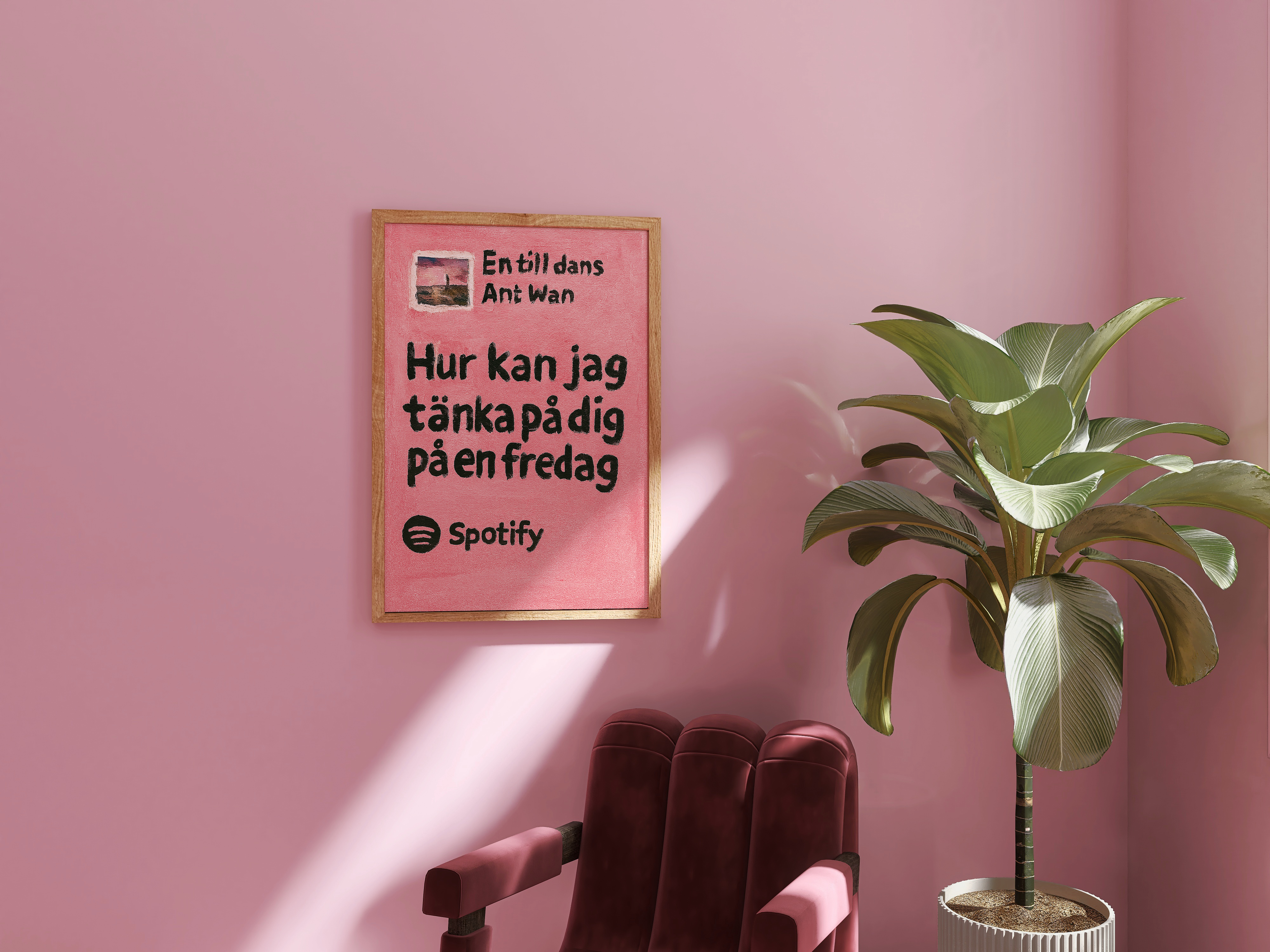 "EN FREDAG" Feat ANTWAN POSTER