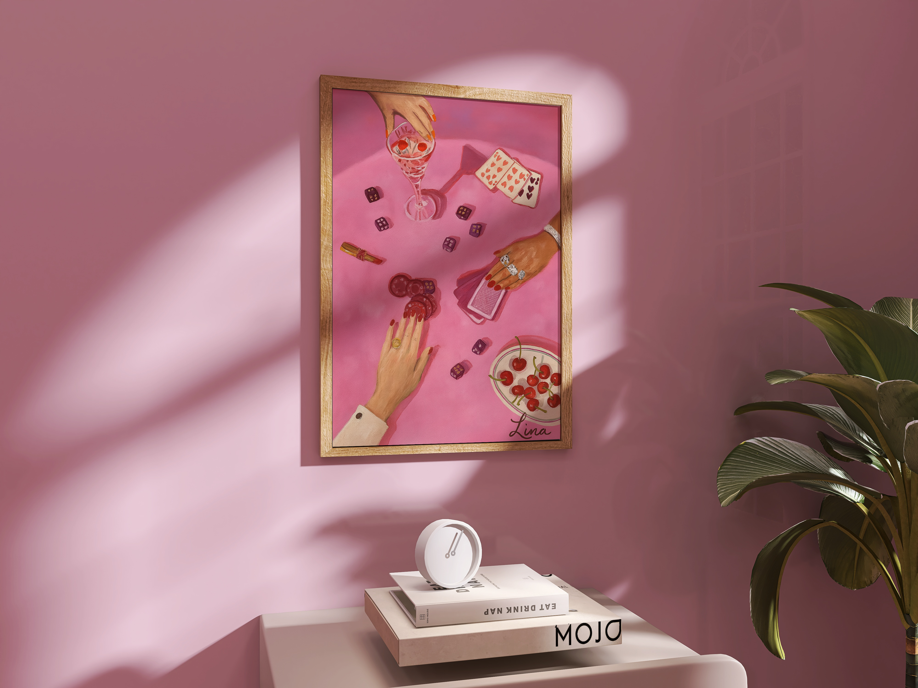 "CHERRY DIVA" POSTER