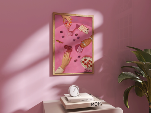 "CHERRY DIVA" POSTER