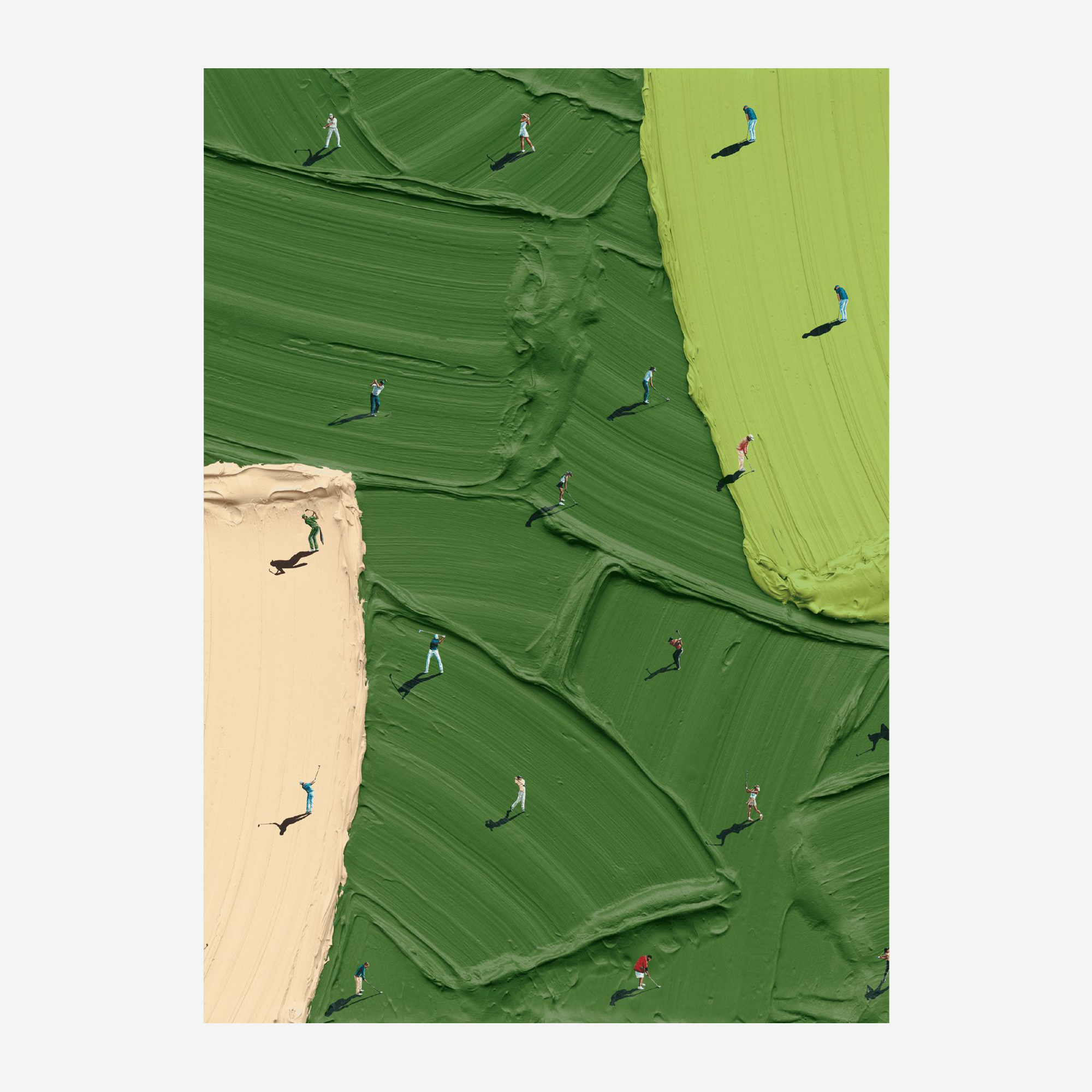 "GOLF" POSTER