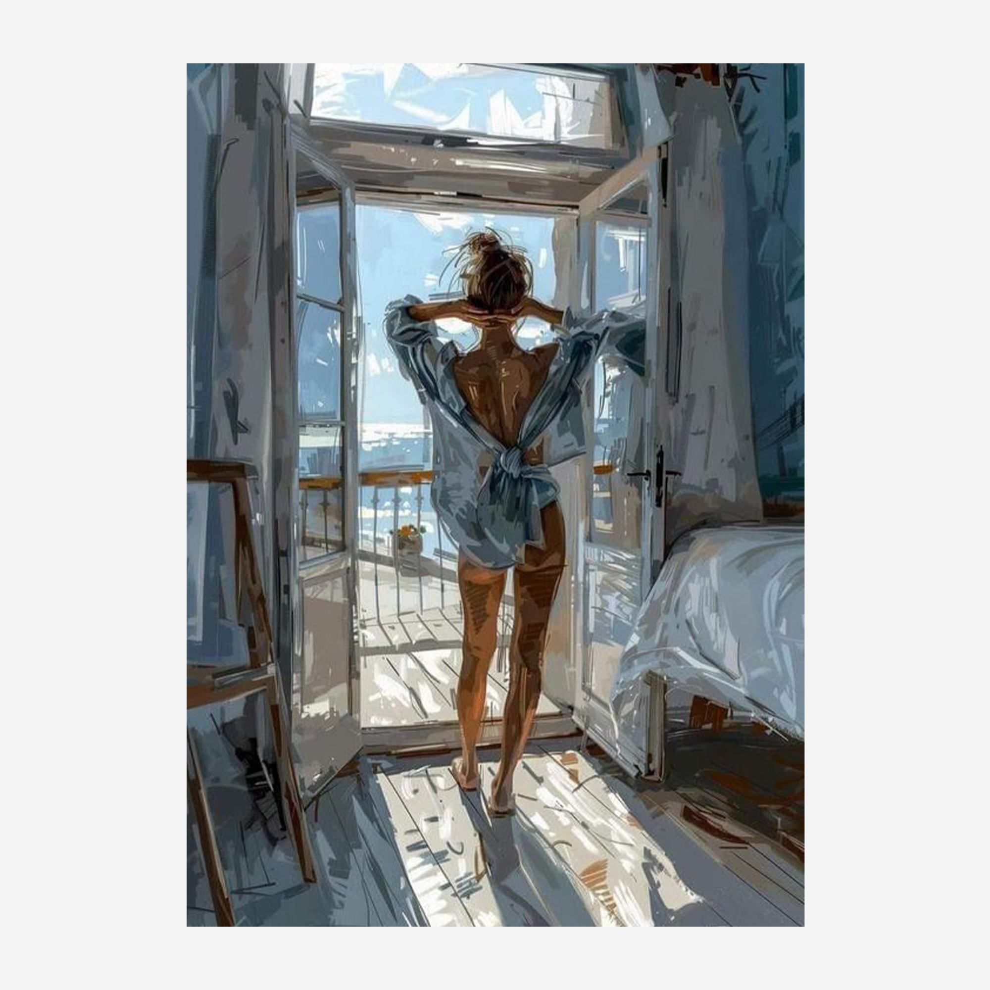 "MONACO GIRL" POSTER
