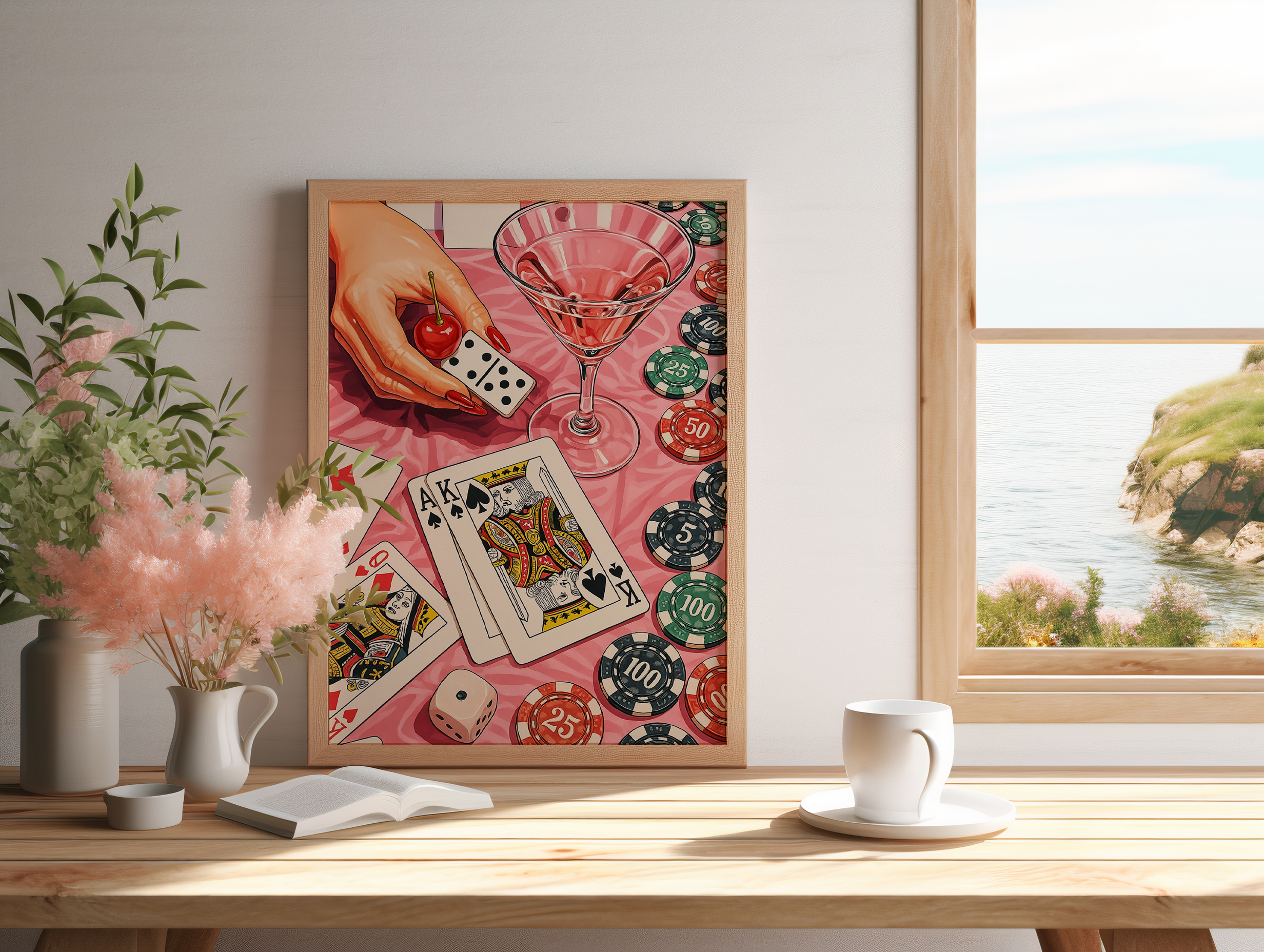 "POKER NIGHT" POSTER