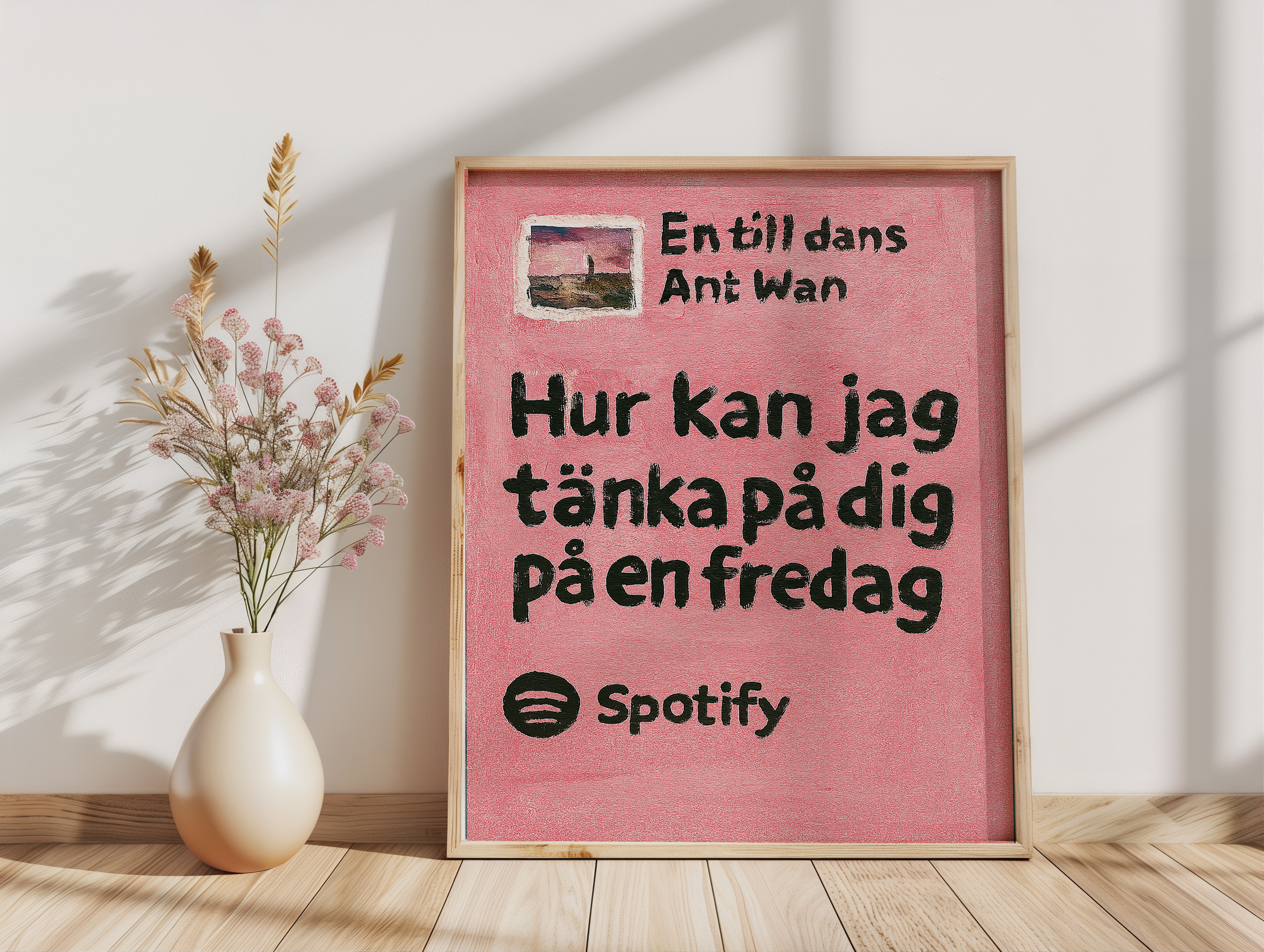 "EN FREDAG" Feat ANTWAN POSTER